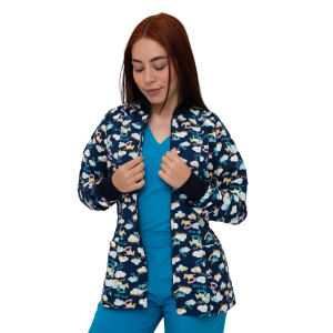 Chaqueta Antifluido Estampada