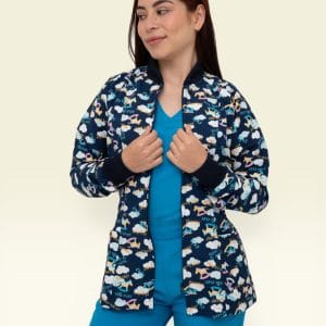 Chaqueta Antifluido Estampada