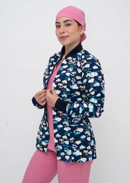 Chaqueta Antifluido Estampada